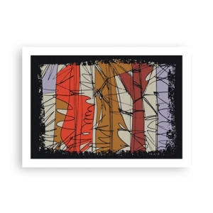 Poster - Compoziție spontană - 70x50 cm