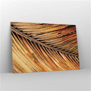 Tablou pe sticlă - Aur de nucă de cocos - 120x80 cm