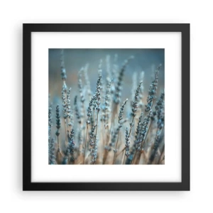 Poster în ramă neagră - Câmpul parfumat - 30x30 cm