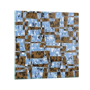 Tablou pe sticlă - Decupaj aparte - 40x40 cm