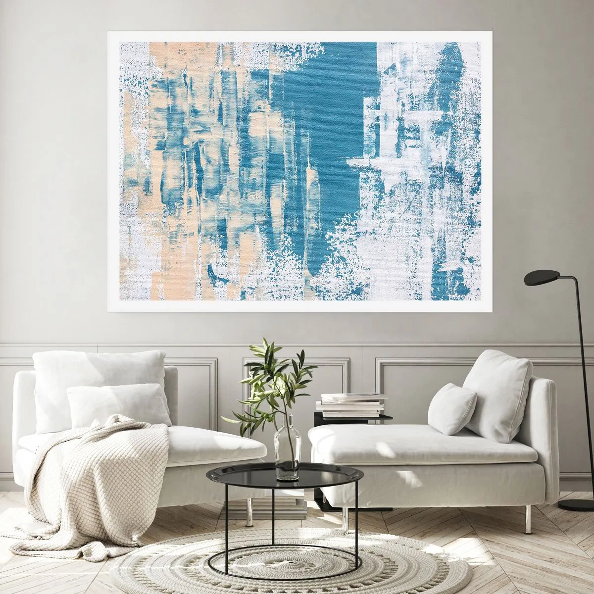 Poster - Prin ţurţur de gheață - 100x70 cm