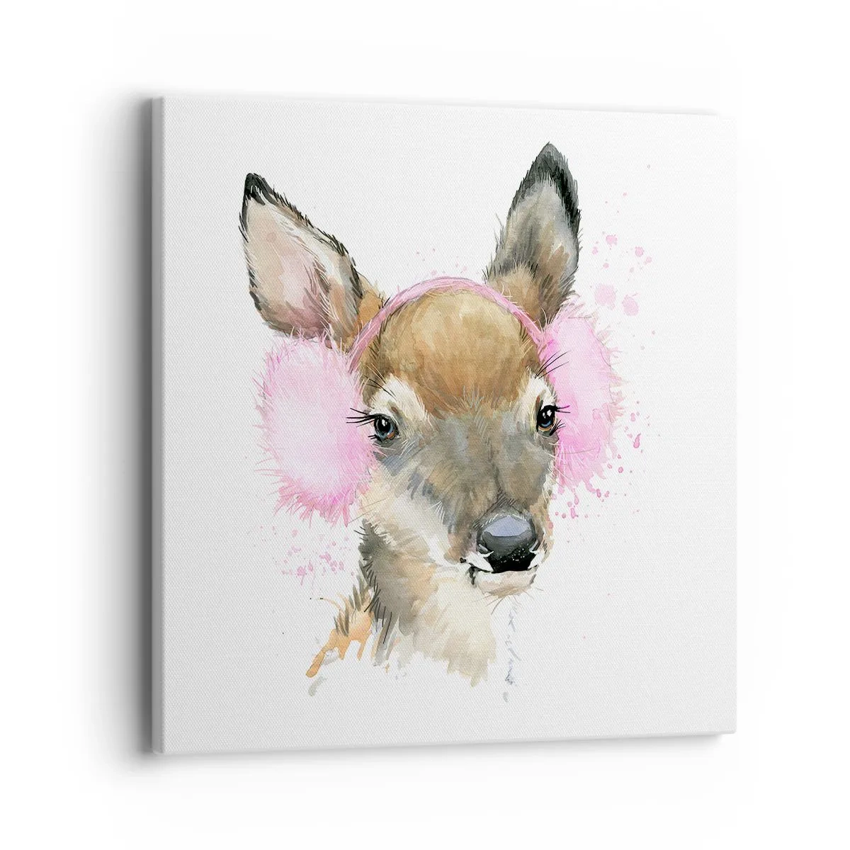 Tablou pe pânză - Și gerul nu mai este înfricoșător - 40x40 cm