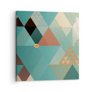 Tablou pe pânză - Unitatea multiplicității, multiplicitatea unității - 70x70 cm