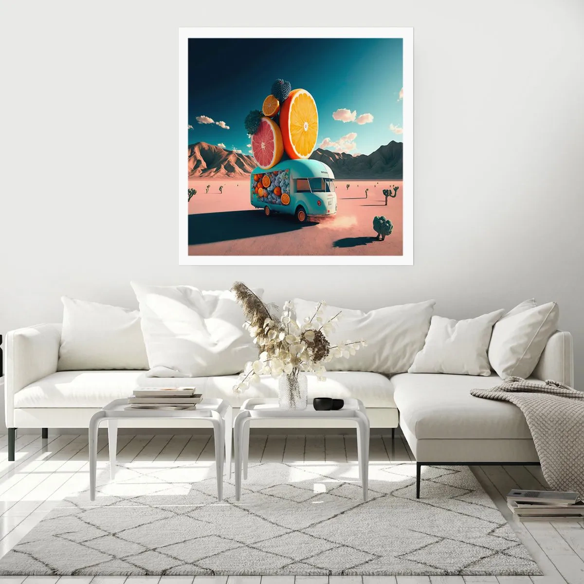 Poster - Gustul vacanței - 30x30 cm