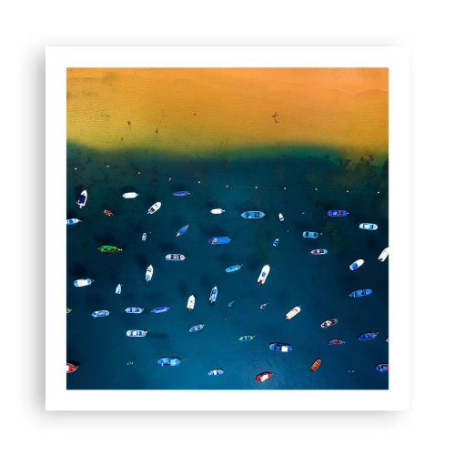 Poster - Joc de vacanță - 60x60 cm