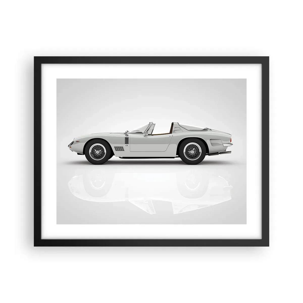 Poster în ramă neagră - Promisiunea distracției - 50x40 cm