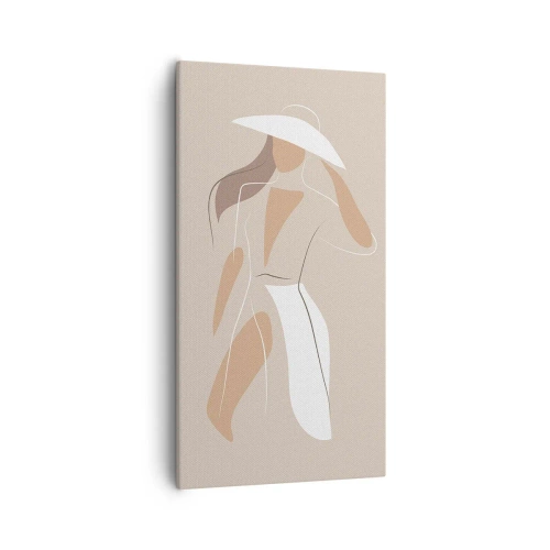 Tablou pe pânză - Moda este distractivă - 55x100 cm