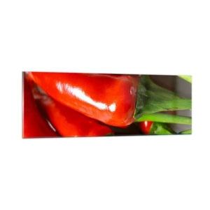 Tablou pe sticlă - Suculent, strălucitor, neted - 90x30 cm