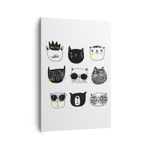 Tablou pe pânză - Fiecare este diferit - 70x100 cm