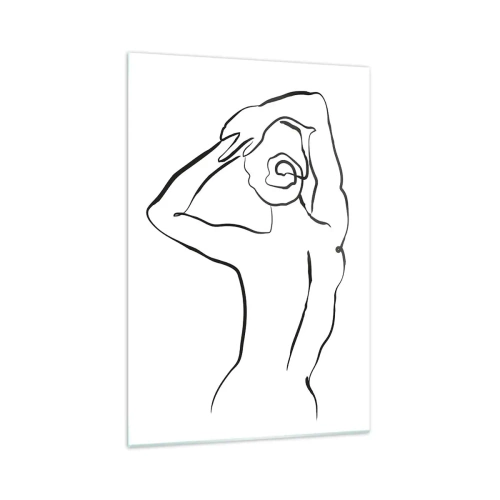 Tablou pe sticlă - Nud de dimineață - 70x100 cm