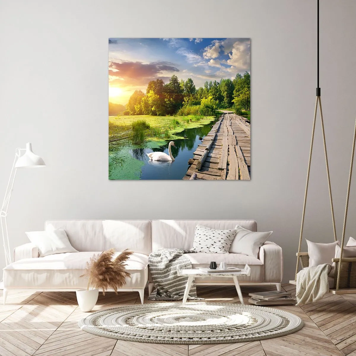 Tablou pe pânză - Vară, vară peste tot - 50x50 cm