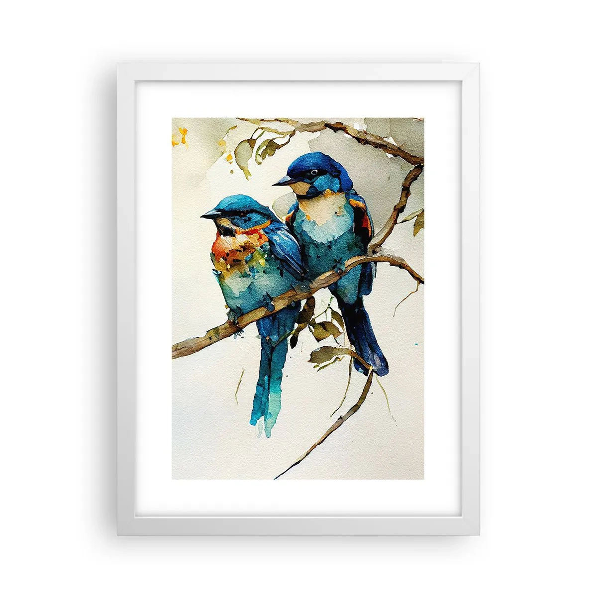 Poster în ramă albă - Se simte jignit? - 30x40 cm