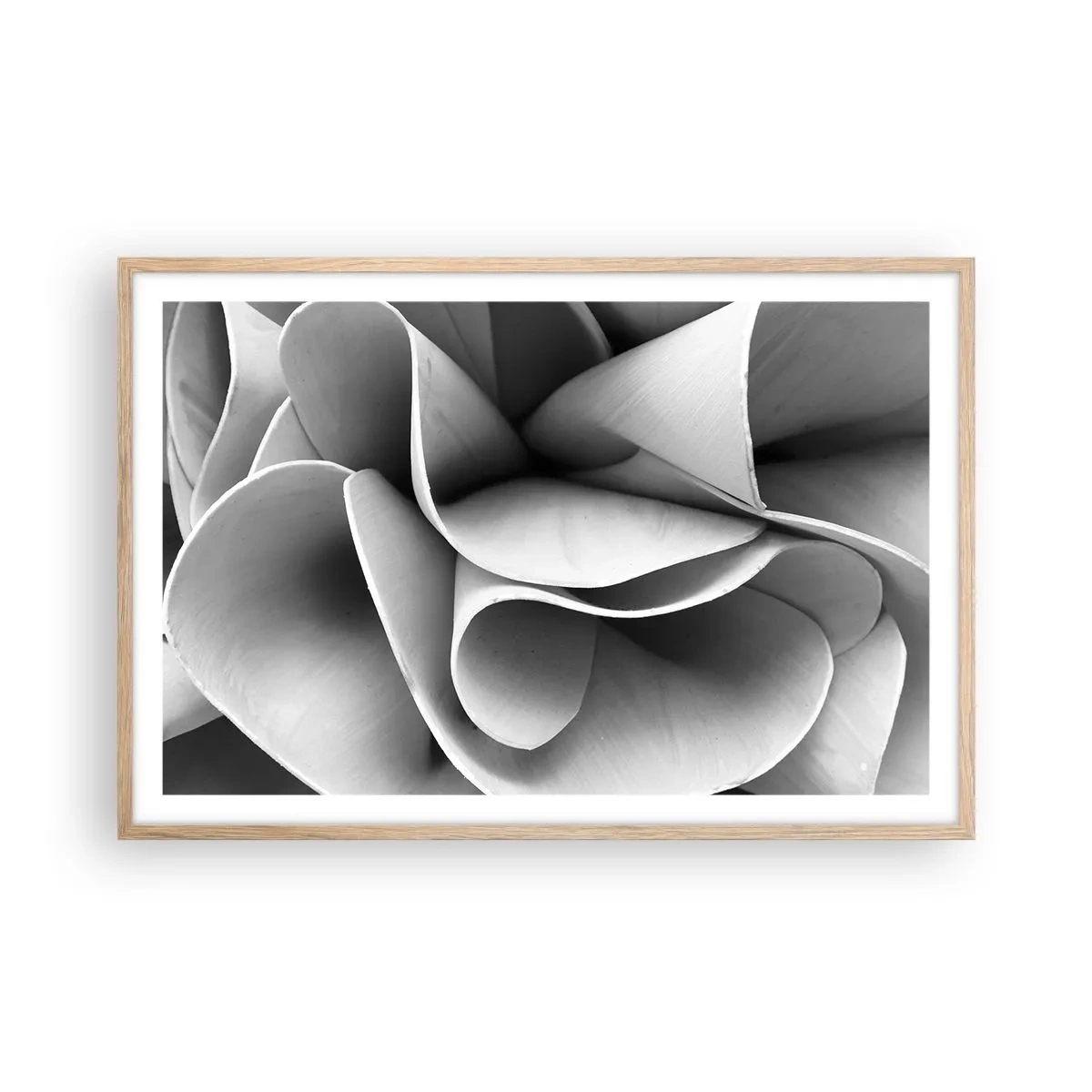 Poster în ramă de stejar deschis - Se întâmplă în spațiu - 91x61 cm
