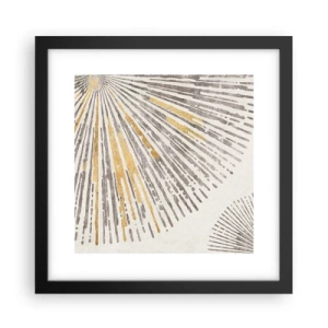 Poster în ramă neagră - Frumusețea razei - 30x30 cm