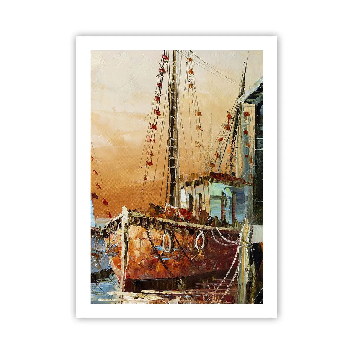 Poster - Întoarcere pașnică - 50x70 cm