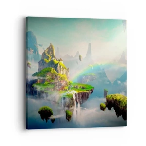 Tablou pe pânză - Insule fericite - 40x40 cm