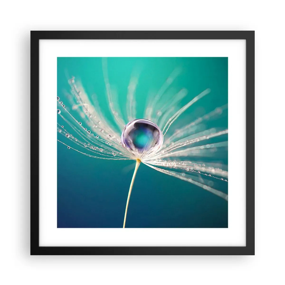Poster în ramă neagră - Moment mistic - 40x40 cm