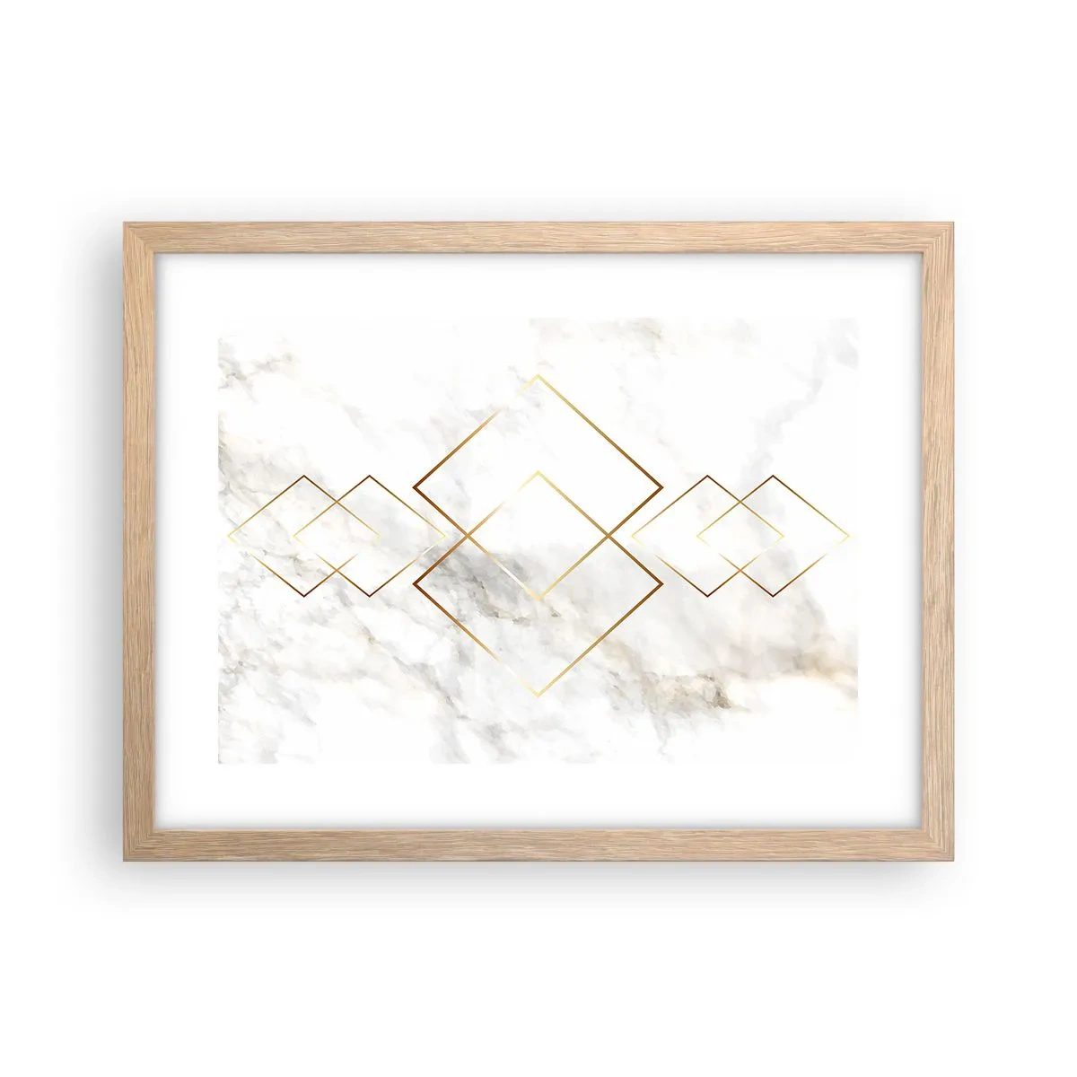 Poster în ramă de stejar deschis - Vedere spre infinit - 40x30 cm