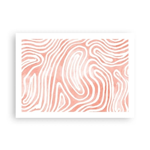 Poster - Într-un labirint de coral - 70x50 cm