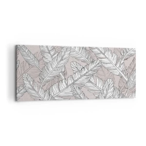 Tablou pe pânză - Vijelie cu pene - 120x50 cm