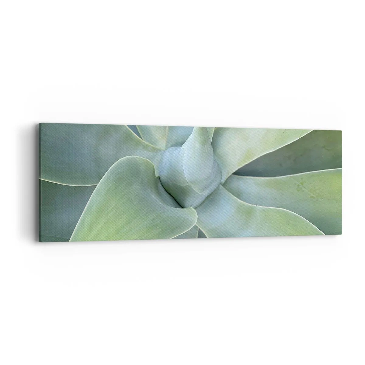 Tablou pe pânză - Nașterea verdeții - 90x30 cm