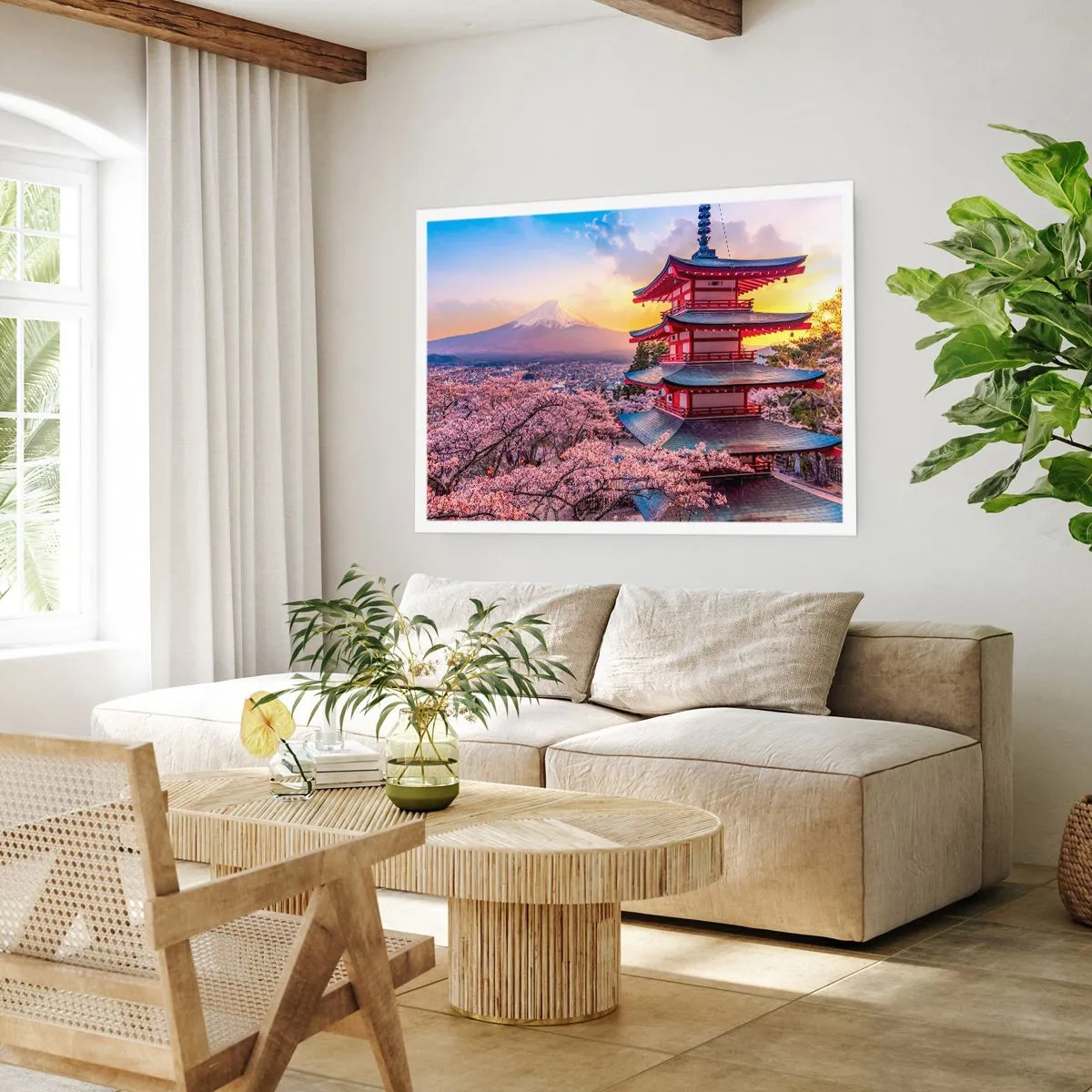 Poster - Esența spiritului japonez - 100x70 cm