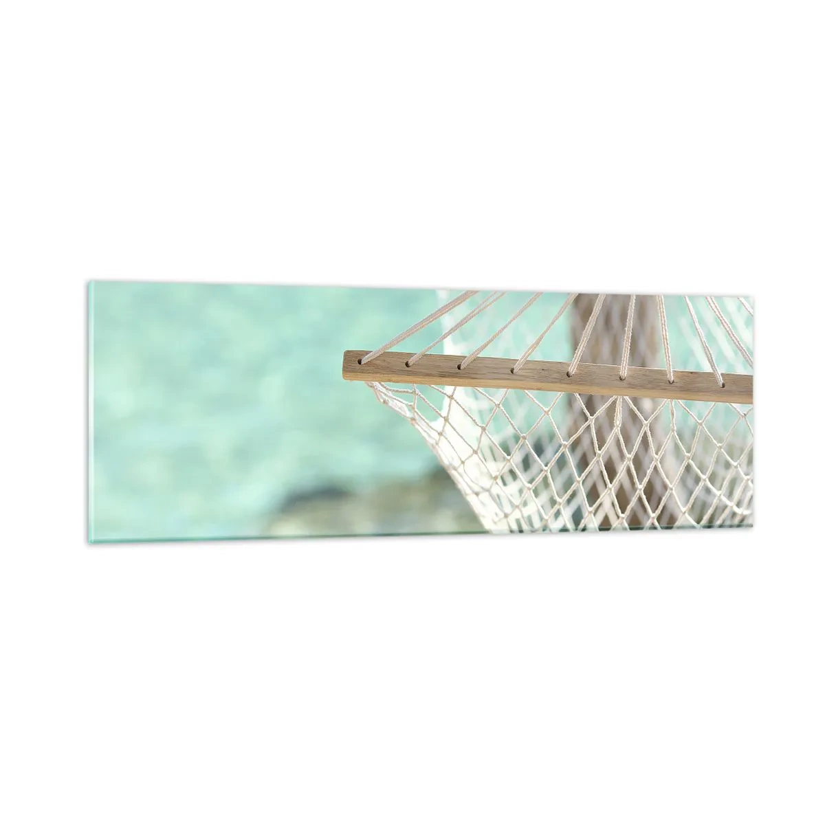 Tablou pe sticlă - Timp de relaxare - 90x30 cm