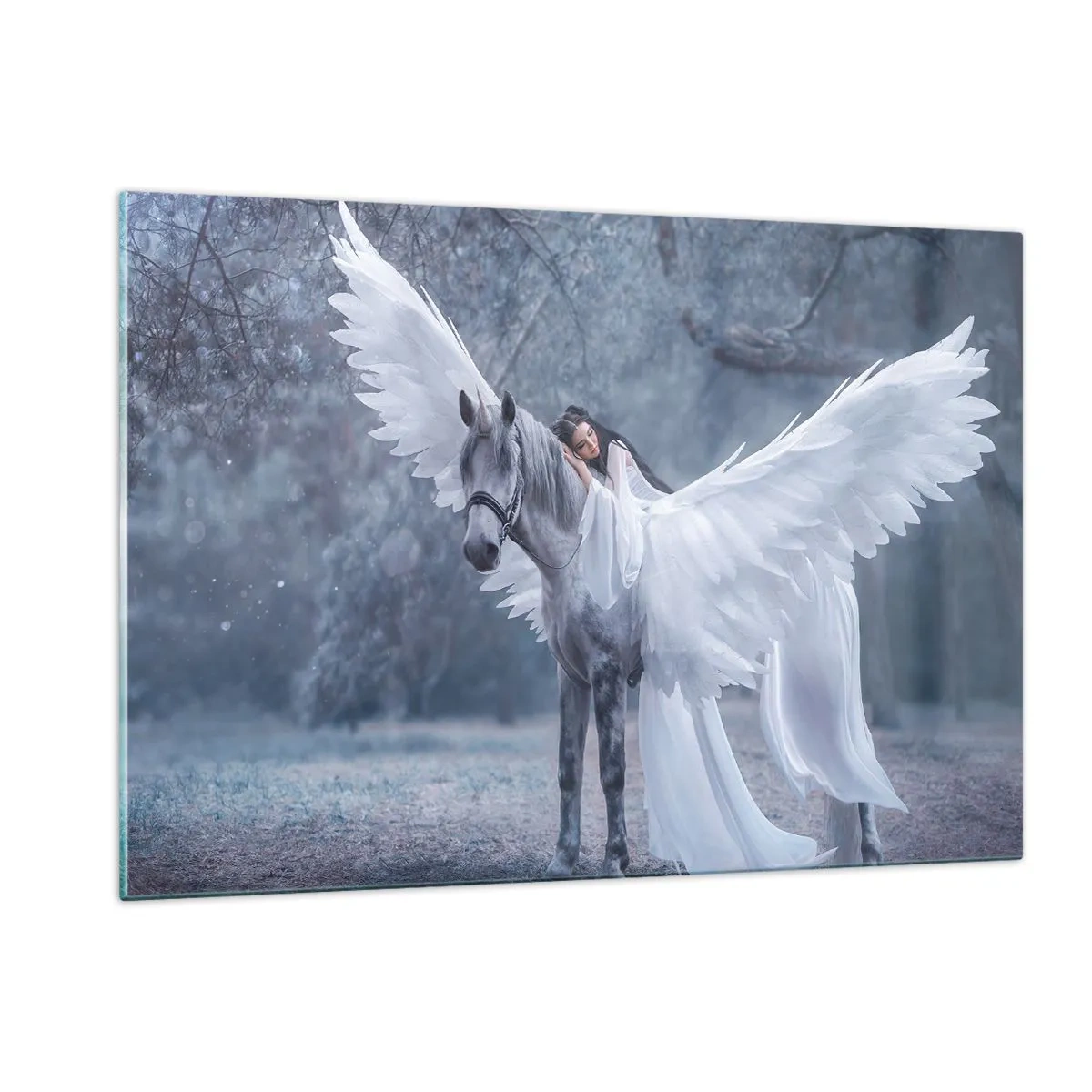 Tablou pe sticlă - Moment inspirat - 120x80 cm