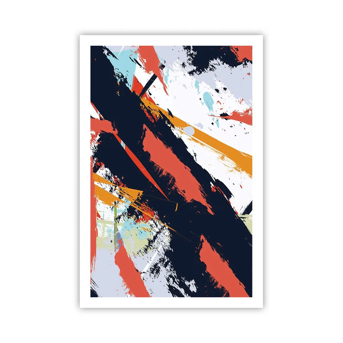 Poster - Compoziție dinamică - 61x91 cm