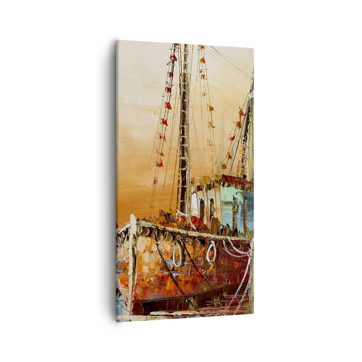 Tablou pe pânză - Întoarcere pașnică - 55x100 cm