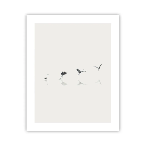 Poster - Patru pași simpli - 40x50 cm