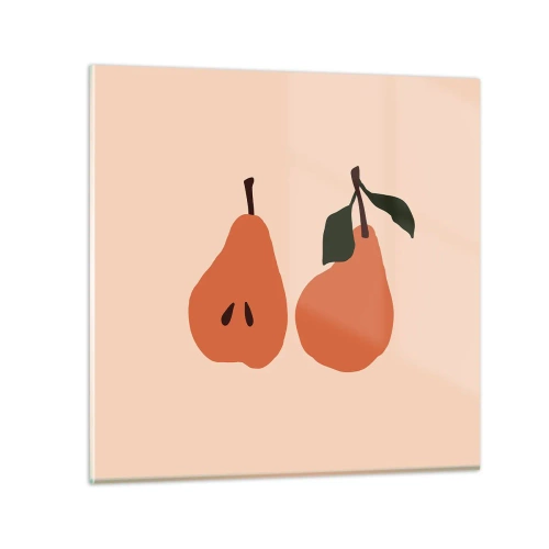 Tablou pe sticlă - Dulceața în sine - 70x70 cm