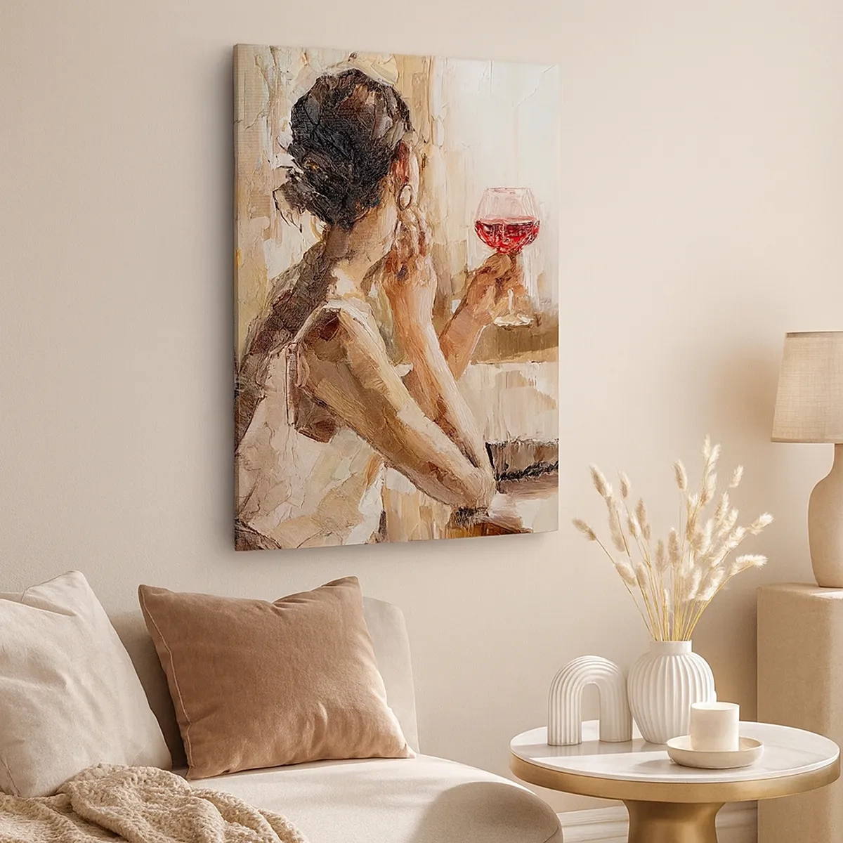 Tablou pe pânză - Gustul unui moment bun - 50x70 cm