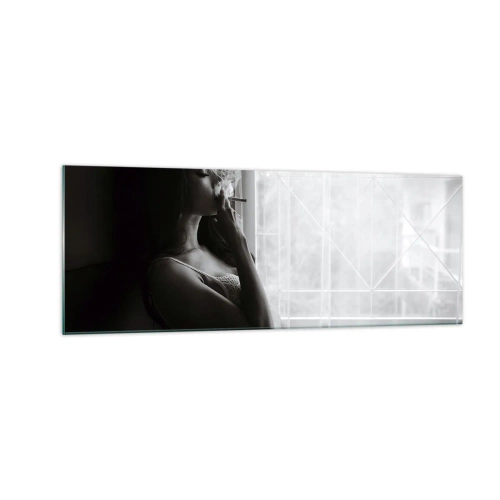 Tablou pe sticlă - Un moment senzual - 140x50 cm