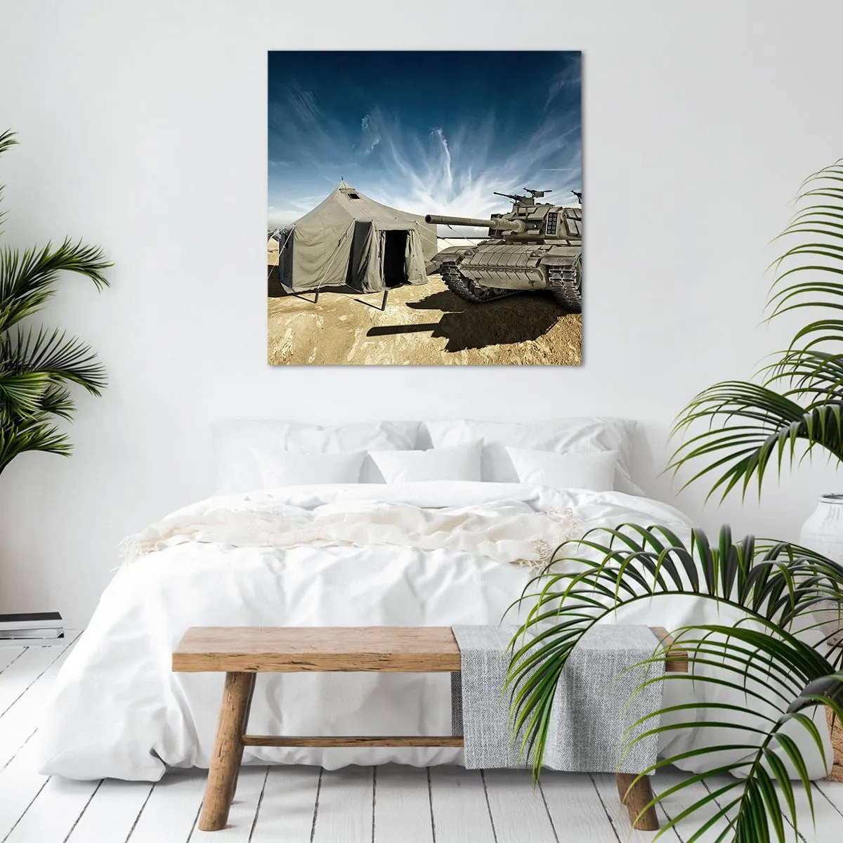 Tablou pe pânză - Un vis militar - 60x60 cm