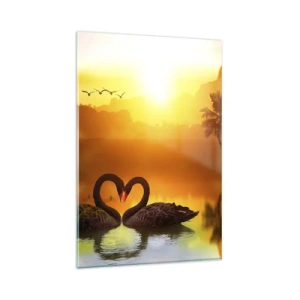 Tablou pe sticlă - Fiecare cu pereche - 80x120 cm