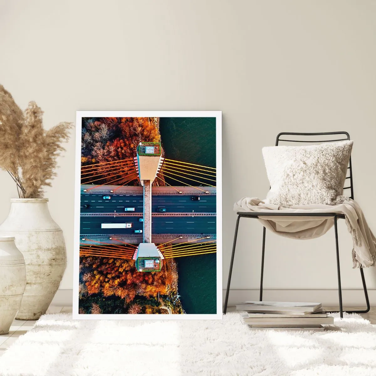 Poster - Din pădure spre apă - 40x50 cm