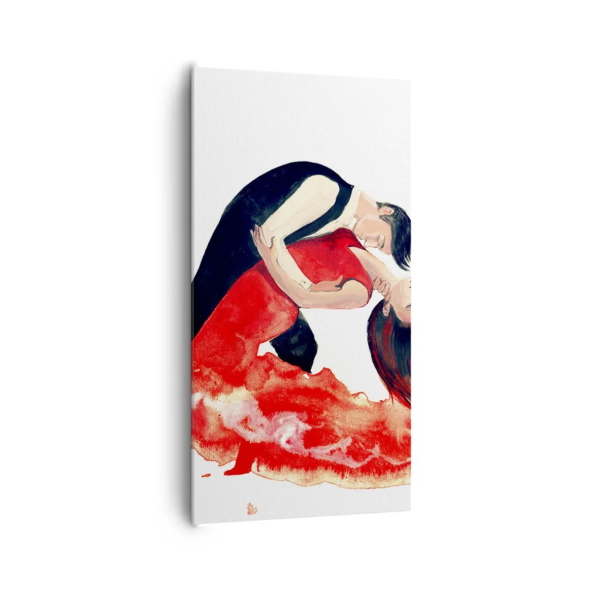 Tablou pe pânză - Tango - un val senzual - 65x120 cm