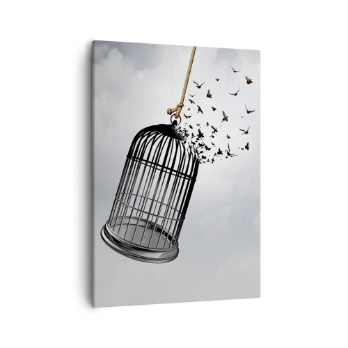 Tablou pe pânză - Credință...Speranță...Libertate! - 50x70 cm