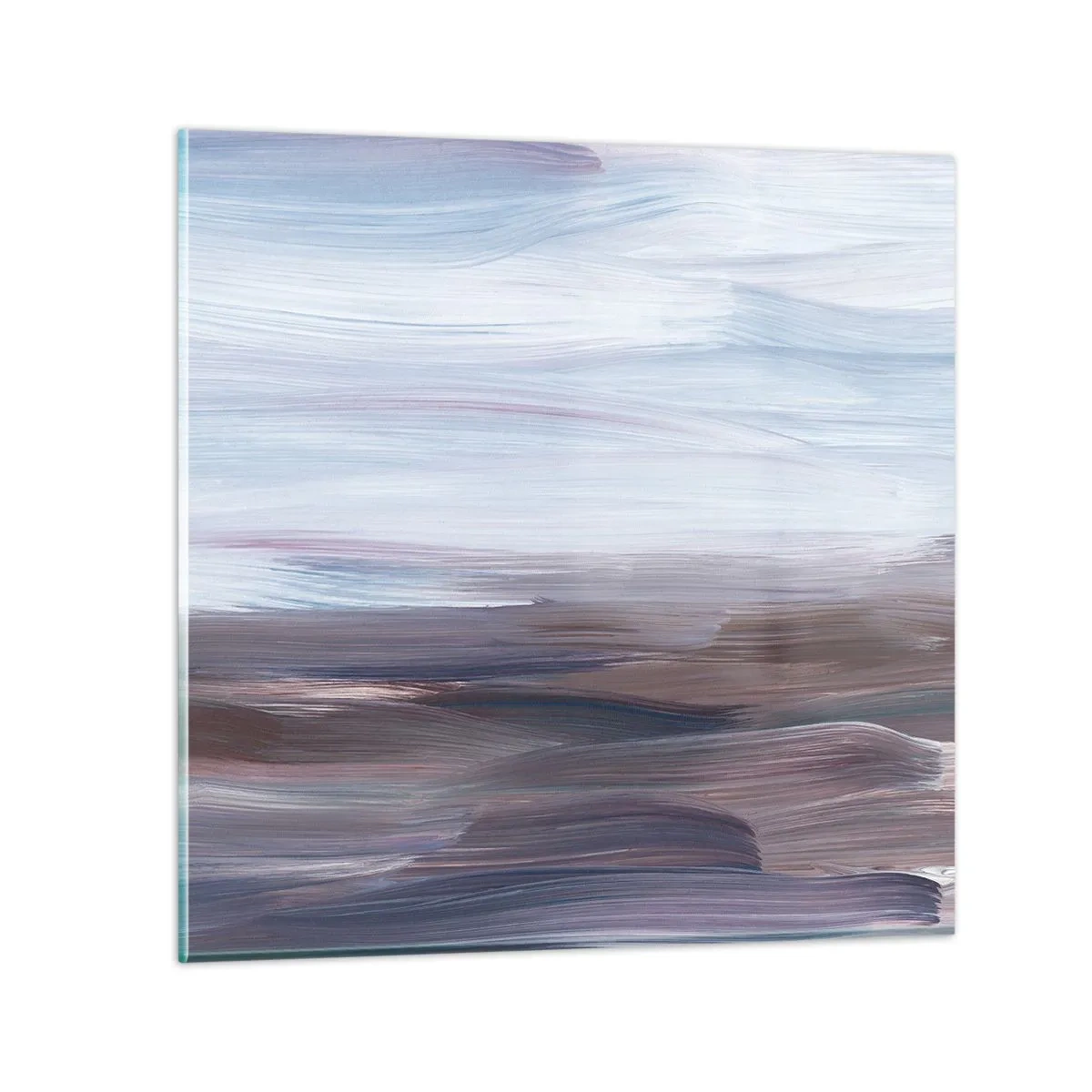 Tablou pe sticlă - Elemente: apă - 60x60 cm