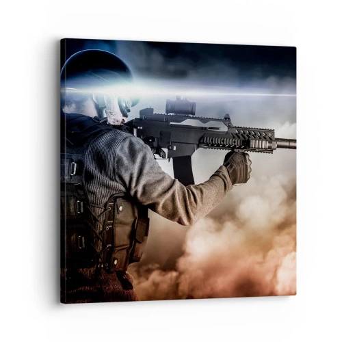 Tablou pe pânză - Pur și simplu un erou - 30x30 cm