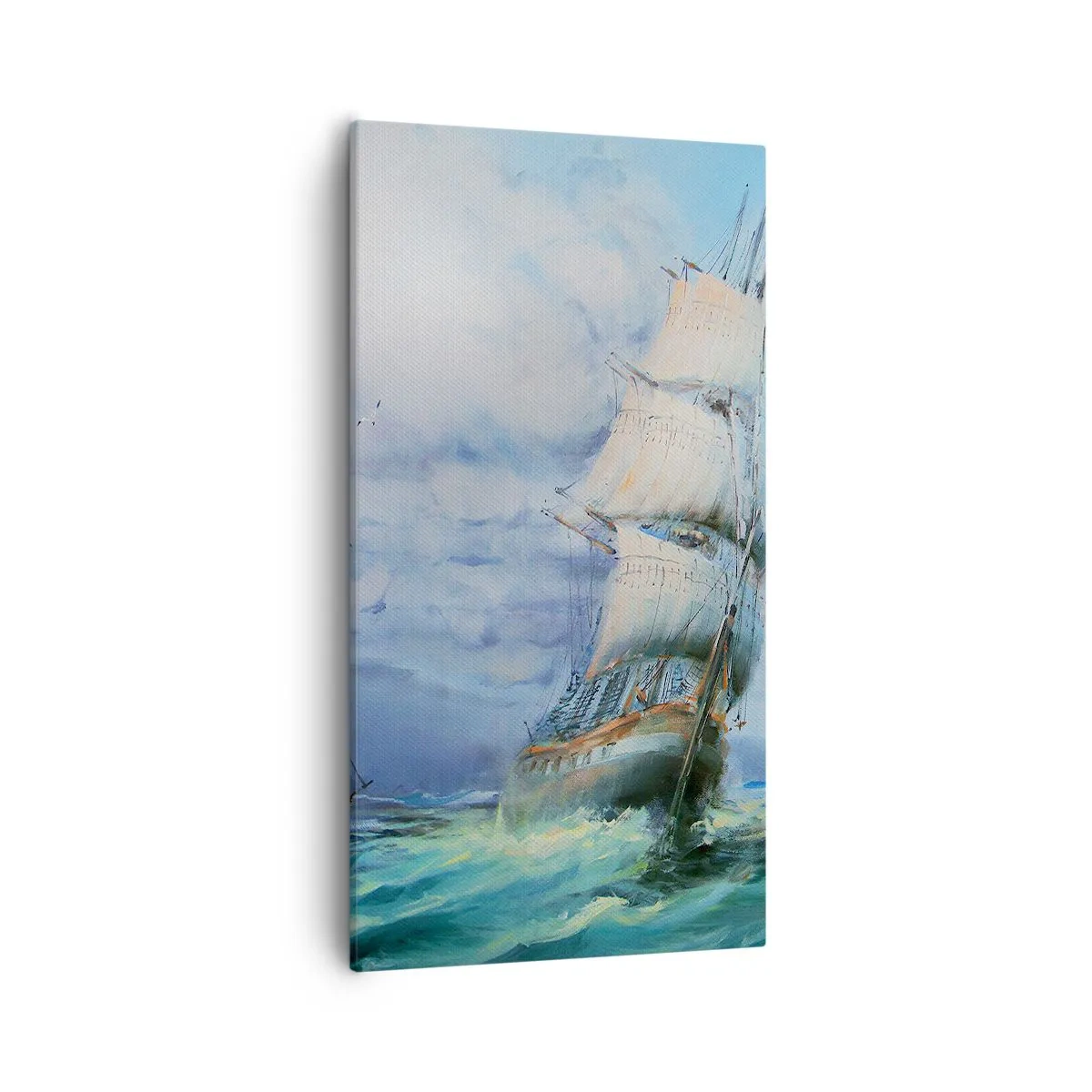 Tablou pe pânză - Vânturi bune - 55x100 cm