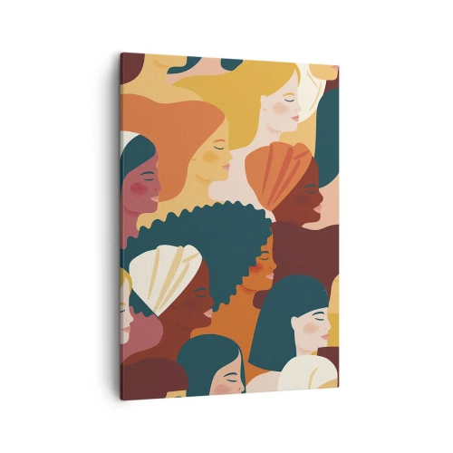 Tablou pe pânză - Numai feminitate - 50x70 cm
