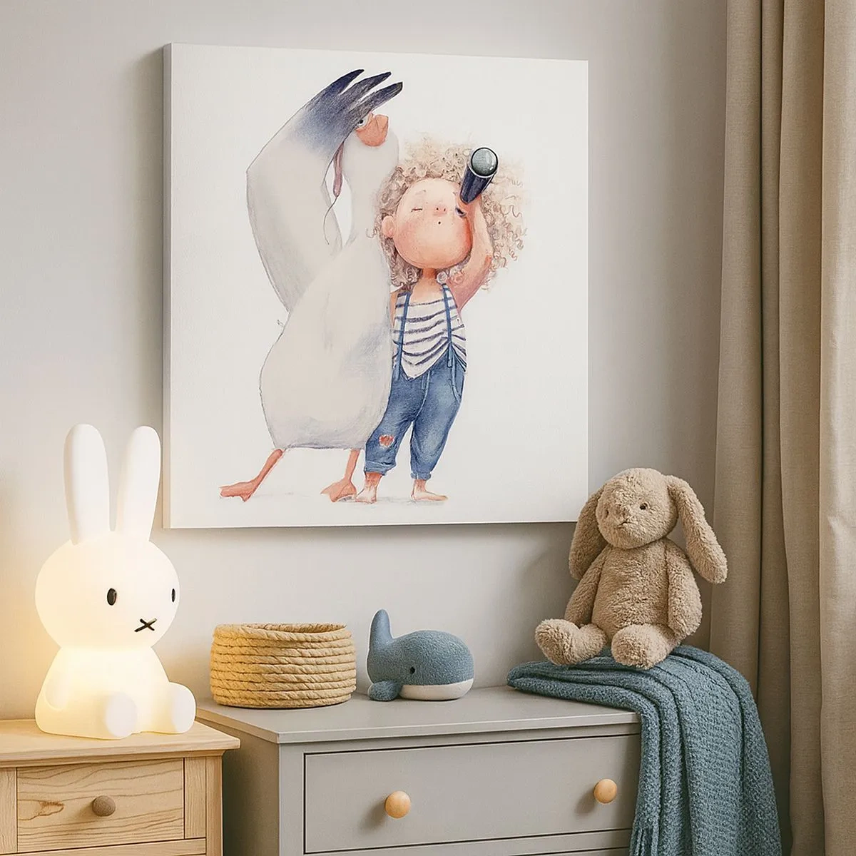 Tablou pe pânză - Un plan pentru o călătorie minunată - 30x30 cm