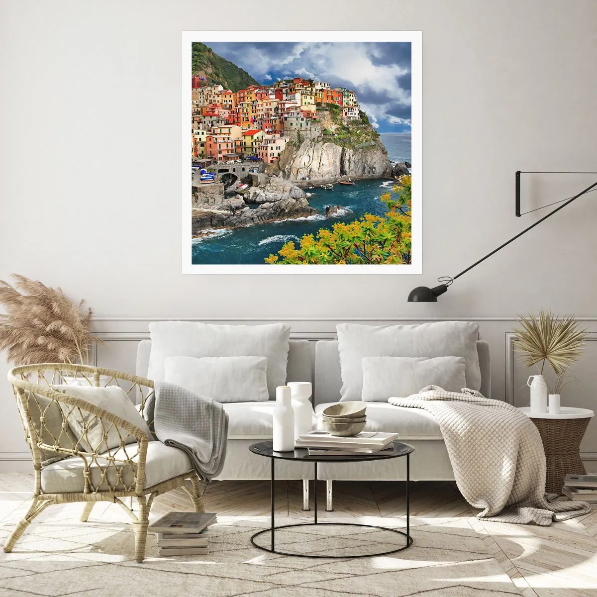 Poster - Îmbrățișați de stânci - 60x60 cm
