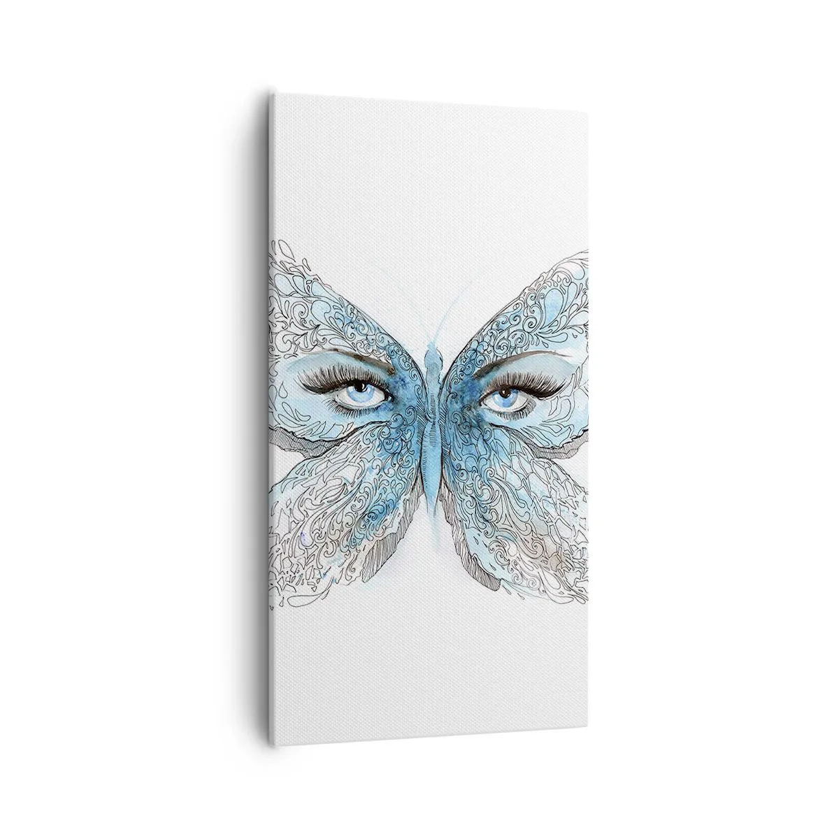 Tablou pe pânză - Polyommatus eros - 55x100 cm