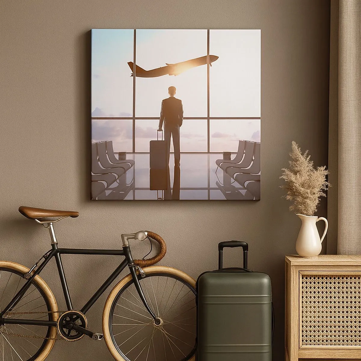 Tablou pe pânză - Ai timp, încetinește - 30x30 cm