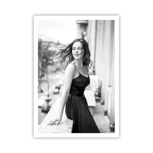 Poster - Cu siguranță e o fată pariziană - 70x100 cm