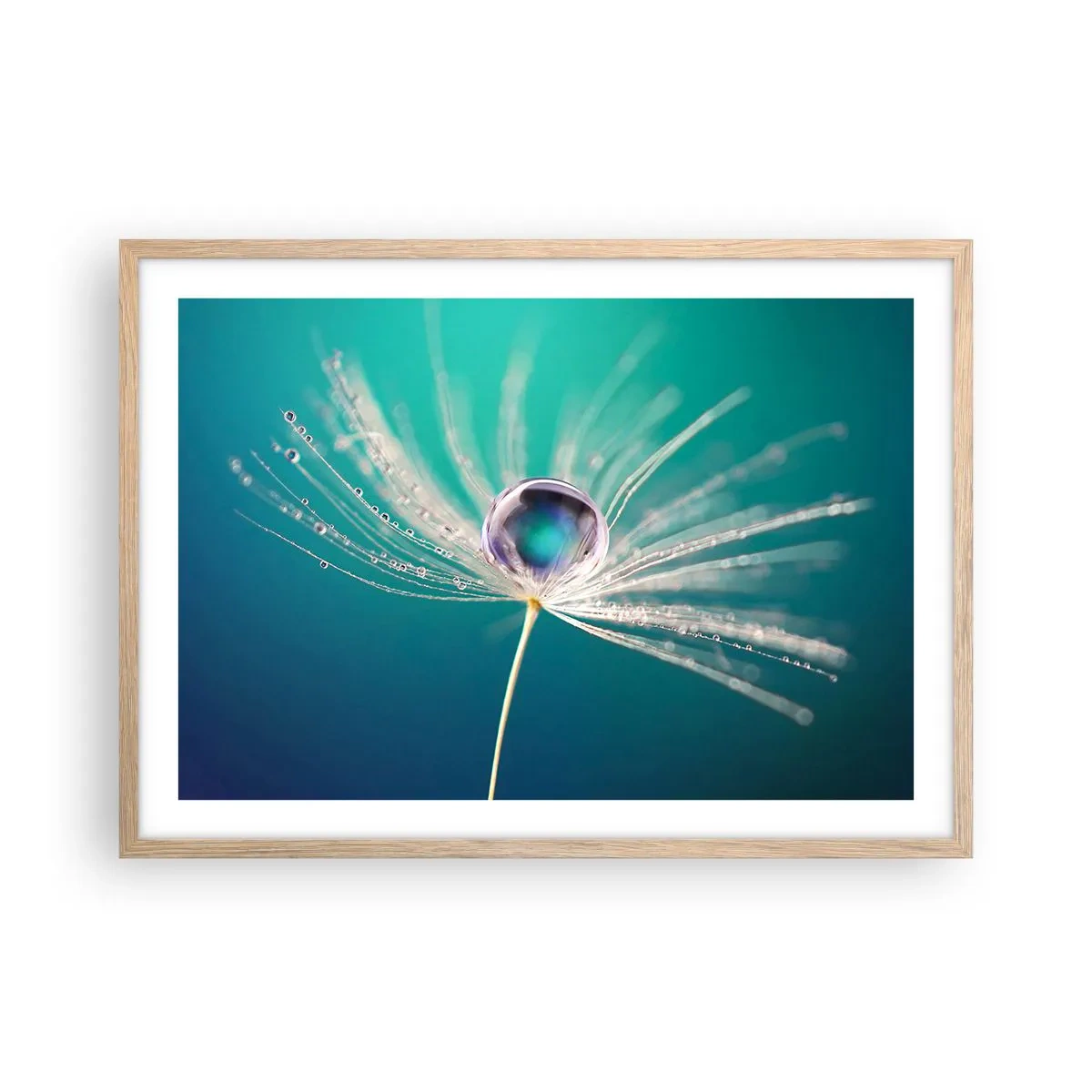 Poster în ramă de stejar deschis - Moment mistic - 70x50 cm