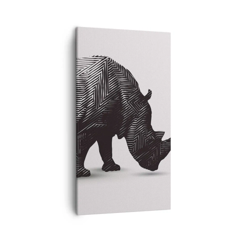 Tablou pe pânză - Frumusețea geometrică a naturii - 45x80 cm